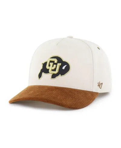 Carhartt X 47 Brand Men's Natural/brown Colorado Buffaloes Undyed Relaxed Hitch Adjustable Hat In Multi