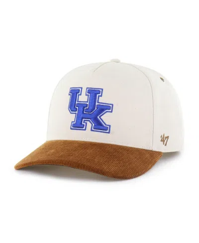 Carhartt X 47 Brand Men's Natural/brown Kentucky Wildcats Undyed Relaxed Hitch Adjustable Hat In Multi