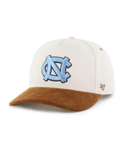 Carhartt X 47 Brand Men's Natural/brown North Carolina Tar Heels Undyed Relaxed Hitch Adjustable Hat In Multi
