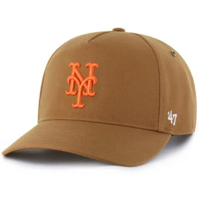 Carhartt X 47 Carhartt X '47 Brown New York Mets Hitch Adjustable Hat