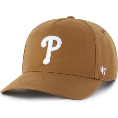 Carhartt X 47 Carhartt X '47 Brown Philadelphia Phillies Hitch Adjustable Hat