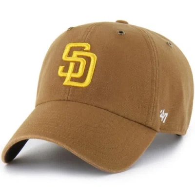 Carhartt X 47 Carhartt X '47 Brown San Diego Padres Clean Up Adjustable Hat