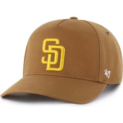Carhartt X 47 Carhartt X '47 Brown San Diego Padres Hitch Adjustable Hat