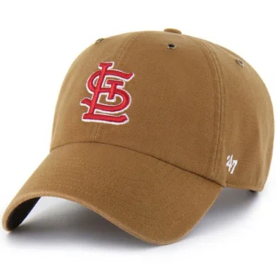 Carhartt X 47 Carhartt X '47 Brown St. Louis Cardinals Clean Up Adjustable Hat