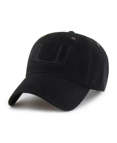 Carhartt X 47 Carhartt X ''47 Men's Black Miami Hurricanes Clean Up Adjustable Hat