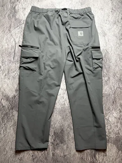 Pre-owned Carhartt X Carhartt Wip Carhartt Wip Cargo Nylon Elmwood Pants Japan Style In Grey