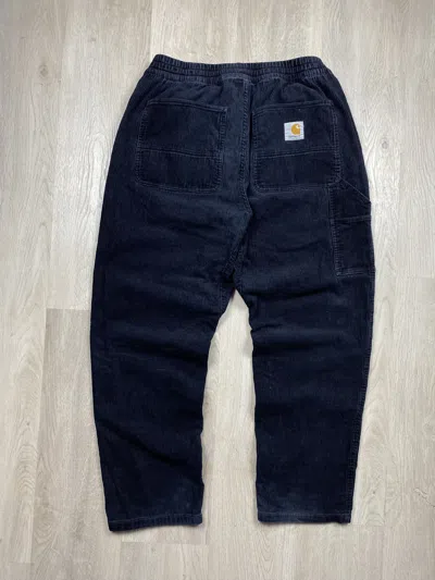 Pre-owned Carhartt X Carhartt Wip Carhartt Wip Vintage Flint Cargo Corduroy Pants Thrashed In Multi