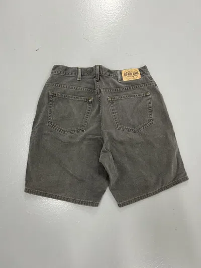 Pre-owned Carhartt X Jnco Crazy Vintage Cyber Grunge Skater Faded Workwear Jorts Baggy In Grey