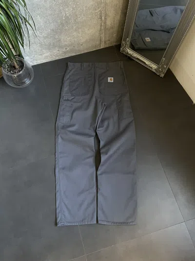Pre-owned Carhartt X Vintage 90's Baggy Carhartt Single Knee Pants Carpenter 34x34 Y2k In Gray