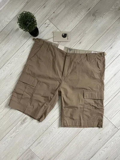 Pre-owned Carhartt X Vintage Carhartt New Shorts Vintage 40 In Brown