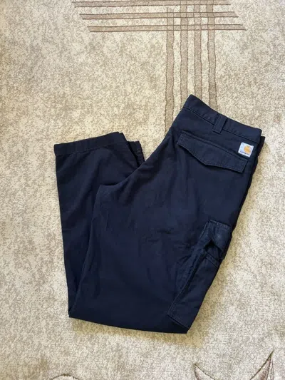 Pre-owned Carhartt X Vintage Carhartt Tactical Black Cargo Pants