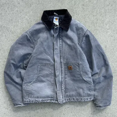 Pre-owned Carhartt X Vintage J22 Carhartt Jacket In Grey
