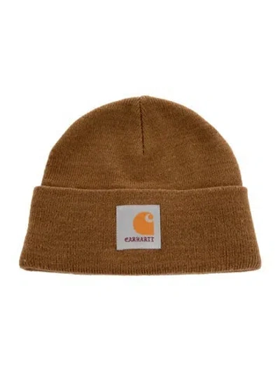 Pre-owned Carhartt X Wacko Maria Wool Beanie In Neutral