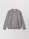 Carhartt Wip Yosemite Coloured American Script Sweatshirt In Gray