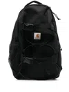 Carhartt Wip Kickflip Backpack Recycled Polyester Canvas In Black