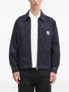 Carhartt Zip-fastening Denim Jacket In Blue