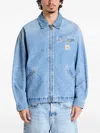 Carhartt Zip-fastening Pocket Jacket In Gold
