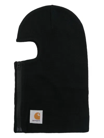 Carhartt Zip Mask Balaclava In Black