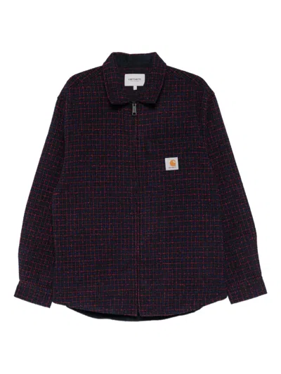 Carhartt Zip Plaid Shirt In Multi