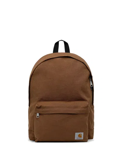 Carhartt Zip Pocket Backpack In Brown