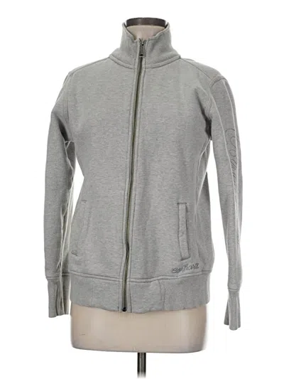 Pre-owned Carhartt Zip Up Hoodie In Gray