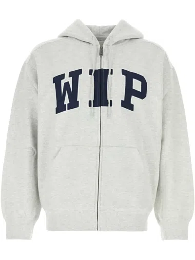 Carhartt Zip-up Hoodie In Grey