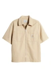 CARHARTT CARHARTT WORK IN PROGRESS ZIP-UP SHORT SLEEVE SHIRT