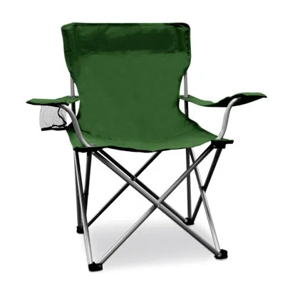 Caribbean Joe Adult Quad Camp Chair In Green