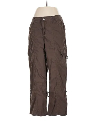 Pre-owned Caribbean Joe Cargo Pants In Brown