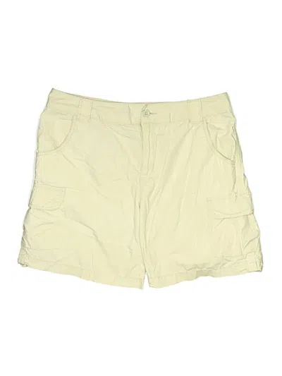 Pre-owned Caribbean Joe Cargo Shorts In Yellow
