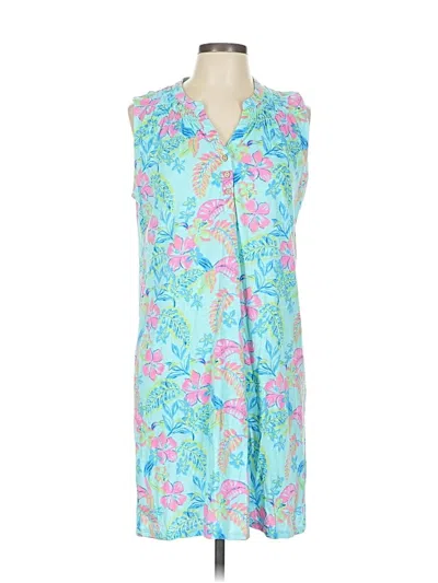 Pre-owned Caribbean Joe Casual Dress In Blue