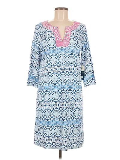 Caribbean Joe Casual Dress In Blue