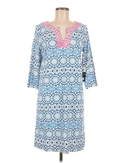 Caribbean Joe Casual Dress In Blue