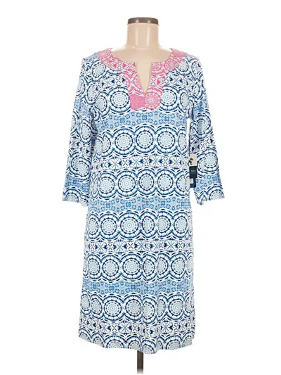 Caribbean Joe Casual Dress In Blue