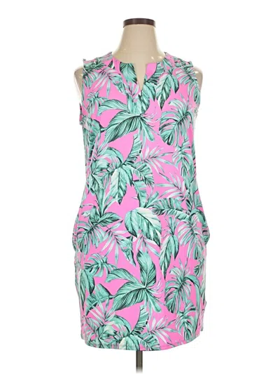 Pre-owned Caribbean Joe Casual Dress In Pink