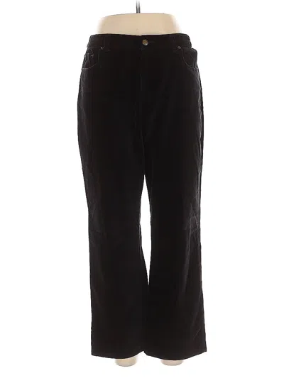 Pre-owned Caribbean Joe Casual Pants In Black
