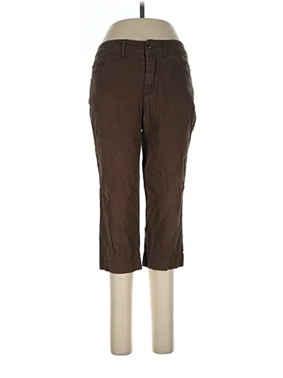 Pre-owned Caribbean Joe Casual Pants In Brown