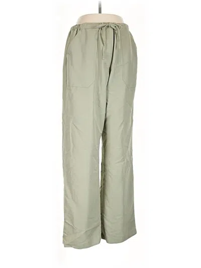 Pre-owned Caribbean Joe Casual Pants In Green
