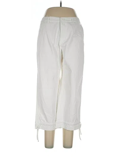 Pre-owned Caribbean Joe Casual Pants In Ivory