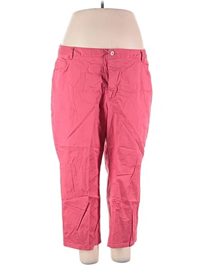 Pre-owned Caribbean Joe Casual Pants In Pink