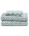Caribbean Joe Cooling 6-pc. Sheet Set, Queen In Green