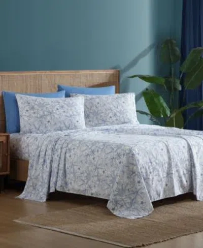 Caribbean Joe Cooling 6 Pc. Sheet Sets In Blue