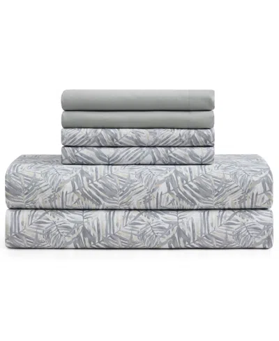 Caribbean Joe Cooling 6-pc. Sheet Set, King In Gray