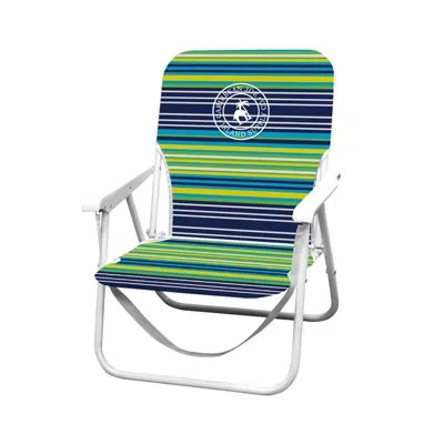 Caribbean Joe Folding Beach Chair In Blue;green