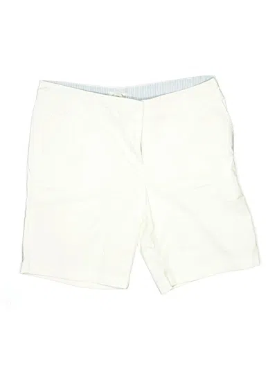 Pre-owned Caribbean Joe Khaki Shorts In White