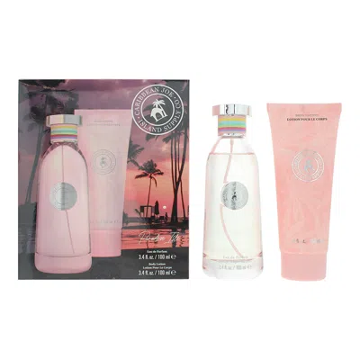 Caribbean Joe Ladies Paradise Isle Gift Set Fragrances 849017016396