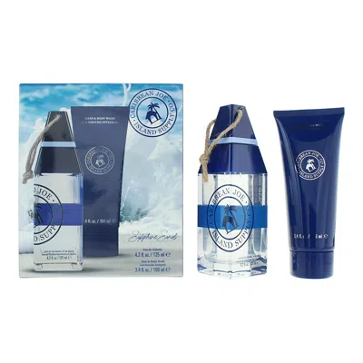 Caribbean Joe Men's Sapphire Sands Gift Set Fragrances 849017016372