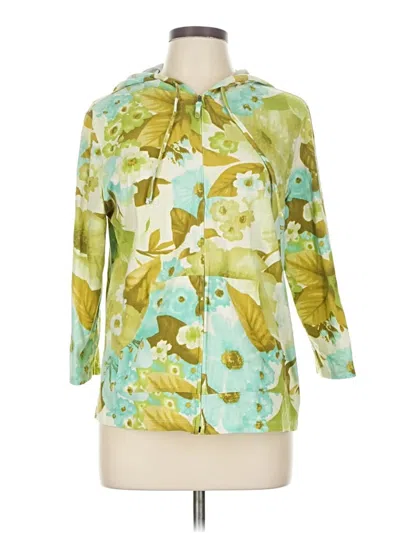 Pre-owned Caribbean Joe Raincoat In Green