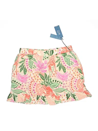 Pre-owned Caribbean Joe Skort In Pink