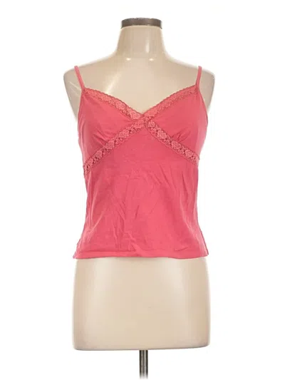 Pre-owned Caribbean Joe Tank Top Pink Strapless Neckline Tops